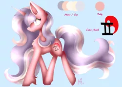 Size: 1600x1131 | Tagged: safe, artist:hikkamm, derpibooru import, oc, oc:wasat, unofficial characters only, pony, unicorn, female, mare, reference sheet, solo, walking
