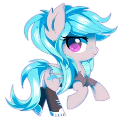 Size: 3900x3866 | Tagged: safe, artist:sorasku, derpibooru import, oc, oc:soda pop, unofficial characters only, bat pony, pony, chibi, clothes, converse, female, high res, mare, shoes, simple background, solo, transparent background