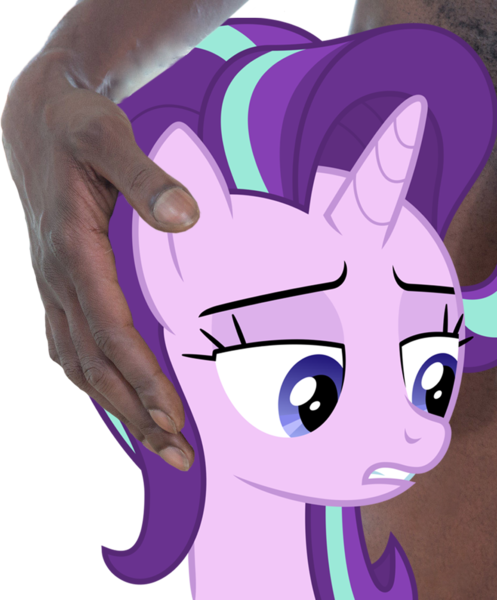 Size: 1172x1416 | Tagged: blacked, derpibooru import, human, implied nudity, irl, irl human, meme, photo, shitposting, starlight glimmer, suggestive