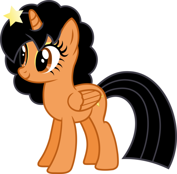 Size: 8904x8729 | Tagged: safe, artist:nupiethehero, derpibooru import, oc, oc:nupie, oc:starlena, unofficial characters only, alicorn, pony, absurd resolution, alicorn oc, black hair, brown eyes, cute, rule 63, simple background, solo, transparent background