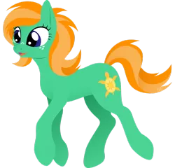 Size: 1024x985 | Tagged: safe, artist:gracewolf, derpibooru import, oc, oc:sea shine, unofficial characters only, earth pony, pony, female, freckles, lineless, mare, simple background, solo, transparent background