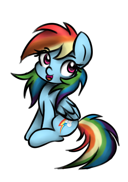 Size: 1000x1414 | Tagged: safe, artist:danger-dashz, derpibooru import, rainbow dash, pegasus, pony, cute, female, mare, simple background, solo, transparent background