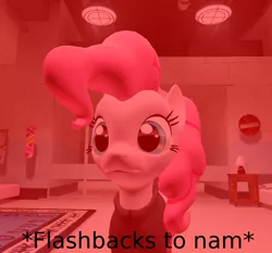 Size: 797x744 | Tagged: 2fort, 3d, derpibooru import, flashback, gmod, hoverboard, oc, oc:sockie pie, pinkie pie, ptsd, safe, solo, vietnam, vietnam war