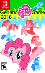 Size: 1192x1940 | Tagged: artist:employeeamillion, box art, derpibooru import, multeity, nintendo switch, pinkie pie, safe