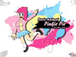 Size: 3167x2387 | Tagged: artist:kentadavidofkt, derpibooru import, human, humanized, japanese, pinkie pie, safe, solo