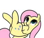 Size: 1001x872 | Tagged: safe, artist:neuro, derpibooru import, fluttershy, pegasus, pony, cute, on back, shyabetes, simple background, solo, transparent background