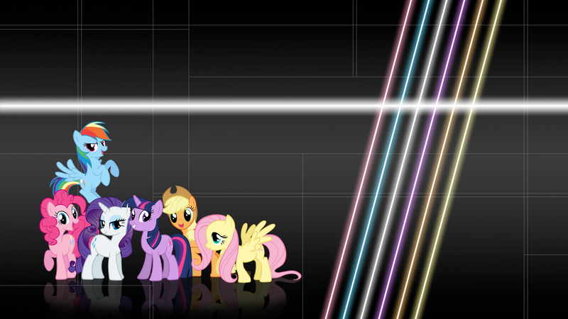 Size: 1920x1080 | Tagged: applejack, artist:sirpayne, derpibooru import, fluttershy, mane six, pinkie pie, rainbow dash, rarity, safe, twilight sparkle, wallpaper