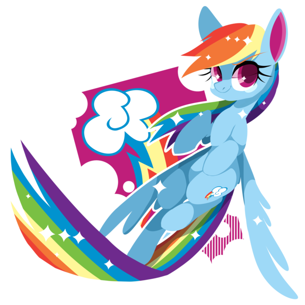 Size: 2449x2449 | Tagged: artist:snow angel, cutie mark, derpibooru import, flying, looking at you, rainbow dash, raised hoof, safe, simple background, smiling, solo, transparent background