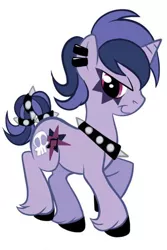 Size: 400x600 | Tagged: safe, artist:shadow music, derpibooru import, oc, oc:shadow music, unofficial characters only, pony, unicorn, cutie mark, heavy metal, looking at you, rock, simple background, solo, vector, white background