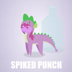 Size: 1280x1280 | Tagged: artist:aha-mccoy, berry punch, berry punch is not amused, berryshine, clothes, cosplay, costume, derpibooru import, nopony-ask-mclovin, pointy ponies, pun, safe, spike, visual pun