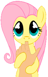 Size: 1578x2500 | Tagged: animated, artist:justisanimation, artist:smoldix, bust, cute, derpibooru import, drool, finger in mouth, fingers, flash, fluttershy, gif, hand, looking at you, offscreen character, shyabetes, simple background, suggestive, transparent background, vector