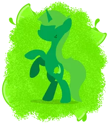 Size: 1600x1800 | Tagged: safe, artist:limedreaming, derpibooru import, oc, oc:lime dream, unofficial characters only, pony, unicorn, female, mare, minimalist, rearing, solo