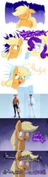 Size: 1280x4614 | Tagged: absurd resolution, applejack, appleofmyeye, artist:heir-of-rick, ask, comic, daily apple pony, derpibooru import, dialogue, floppy ears, imogen heap, integrity toys, magic, meme, merchandise, missing accessory, rareform21, rarity, safe, telekinesis, the oc, tumblr