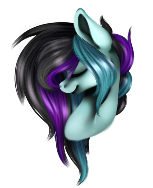 Size: 1500x1840 | Tagged: safe, artist:immagoddampony, derpibooru import, oc, oc:rosalina skies, unofficial characters only, earth pony, pony, bust, eyes closed, female, mare, portrait, simple background, solo, transparent background