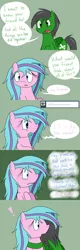 Size: 1280x4000 | Tagged: artist:hummingway, ask-humming-way, derpibooru import, dialogue, oc, oc:feather hummingway, oc:swirly shells, safe, tumblr, tumblr comic, unofficial characters only