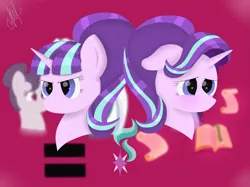 Size: 6059x4528 | Tagged: absurd resolution, artist:purplestar01, derpibooru import, female, safe, starlight glimmer, sugar belle