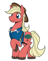 Size: 500x630 | Tagged: safe, artist:ask-scifresh-pony, derpibooru import, oc, oc:scifresh, unofficial characters only, earth pony, pony, simple background, solo