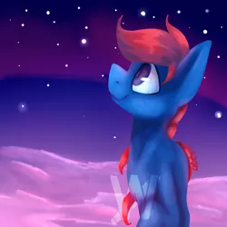 Size: 5000x5000 | Tagged: safe, artist:dragon9913, derpibooru import, oc, ponified, unofficial characters only, earth pony, pony, absurd resolution, male, nation ponies, night, slovakia, solo, stallion, stars, watermark