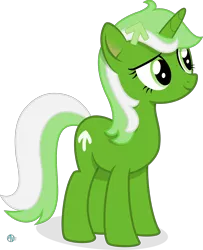 Size: 2000x2458 | Tagged: safe, artist:arifproject, derpibooru import, oc, oc:upvote, ponified, unofficial characters only, pony, unicorn, derpibooru, derpibooru ponified, hairclip, looking up, meta, simple background, solo, transparent background, vector