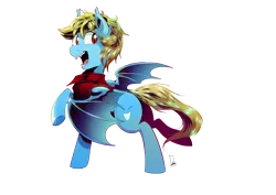 Size: 3507x2480 | Tagged: safe, artist:dormin-kanna, derpibooru import, oc, unofficial characters only, bat pony, pony, solo