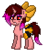 Size: 154x175 | Tagged: safe, artist:lavenderheart, derpibooru import, oc, oc:lavenderheart, unofficial characters only, pony, unicorn, bow, cheerleader, clothes, simple background, skirt, solo, white background