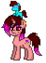 Size: 148x203 | Tagged: safe, artist:lavenderheart, derpibooru import, oc, oc:lavenderheart, unofficial characters only, pony, unicorn, pony town, plushie, simple background, solo, white background