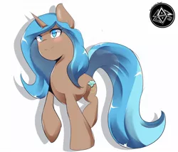 Size: 1400x1200 | Tagged: safe, artist:papibabidi, derpibooru import, oc, unofficial characters only, pony, unicorn, female, mare, simple background, solo, white background