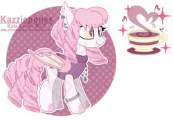 Size: 1024x712 | Tagged: safe, artist:kazziepones, derpibooru import, oc, oc:tea parlor, unofficial characters only, bat pony, pony, bat pony oc, clothes, female, mare, reference sheet, simple background, solo, sweater, transparent background