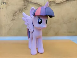 Size: 4048x3036 | Tagged: safe, derpibooru import, photographer:captaincakewalk, twilight sparkle, twilight sparkle (alicorn), alicorn, pony, absurd resolution, funko, funko mystery minis, skyrim, solo, the elder scrolls, toy