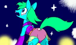 Size: 1600x960 | Tagged: suggestive, artist:dashingjack, derpibooru import, oc, oc:brainstorm, unofficial characters only, frog, pony, comic:fashion trap, blushing, crossdressing, lipstick, makeup, male, solo, solo male, story in the source, tickling, tickling under clothes