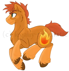 Size: 1203x1248 | Tagged: safe, artist:legally-psychotic, derpibooru import, oc, oc:hot shot, unofficial characters only, earth pony, pony, male, simple background, solo, stallion, transparent background