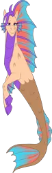 Size: 1508x4987 | Tagged: safe, artist:namygaga, derpibooru import, oc, oc:larguetto bedazzle, unofficial characters only, siren, equestria girls, absurd resolution, female, mother, simple background, siren oc, smiling, solo, transparent background