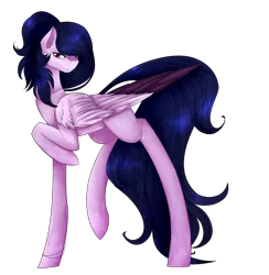 Size: 1668x1710 | Tagged: safe, artist:midfire, derpibooru import, oc, unofficial characters only, pegasus, pony, female, mare, raised hoof, simple background, solo, transparent background