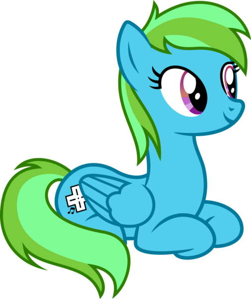 Size: 1024x1217 | Tagged: safe, artist:kevinerino, derpibooru import, oc, oc:aura specs, unofficial characters only, pegasus, pony, cutie mark, female, mare, prone, simple background, solo, transparent background, vector