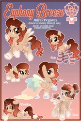 Size: 3600x5400 | Tagged: safe, artist:lostinthetrees, derpibooru import, oc, oc:euphony breeze, unofficial characters only, crystal pony, pegasus, pony, absurd resolution, clothes, crystallized, dress, female, filly, freckles, gala dress, mare, prone, reference sheet, socks, solo, striped socks, wet mane, younger