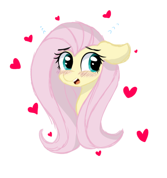 Size: 962x1023 | Tagged: safe, artist:coffeetwirl, derpibooru import, fluttershy, heart, simple background, solo, transparent background