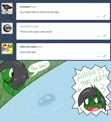 Size: 1280x1416 | Tagged: artist:hummingway, ask-humming-way, derpibooru import, dialogue, oc, oc:feather hummingway, safe, speech bubble, tumblr, tumblr comic, unofficial characters only