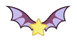 Size: 1128x589 | Tagged: artist:rish--loo, bat wings, cutie mark, cutie mark only, derpibooru import, no pony, oc, oc:starway, safe, simple background, stars, transparent background, unofficial characters only, vector