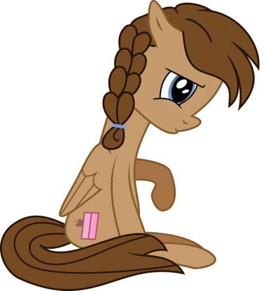 Size: 7080x7826 | Tagged: safe, artist:dashedrainbows, derpibooru import, edit, oc, oc:dashedrainbows, unofficial characters only, pegasus, pony, .svg available, absurd resolution, braid, cutie mark, simple background, solo, transparent background, vector