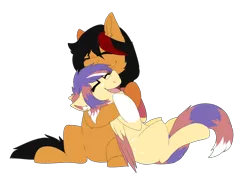 Size: 2300x1636 | Tagged: artist:oddends, commission, couple, derpibooru import, love, oc, safe, unofficial characters only