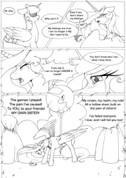 Size: 3504x4944 | Tagged: safe, artist:longinius, derpibooru import, princess celestia, twilight sparkle, twilight sparkle (alicorn), alicorn, pony, comic:the best night ever, absurd resolution, comic, crying, emotions, female, floppy ears, lesbian, shipping, twilestia