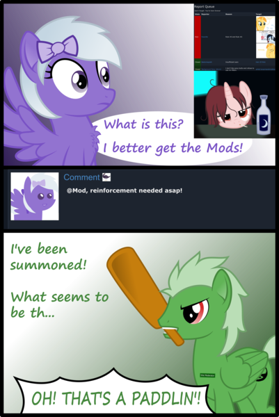 Size: 2400x3593 | Tagged: safe, artist:arifproject, artist:badumsquish, derpibooru import, part of a set, oc, oc:comment, oc:download, oc:downvote, oc:favourite, oc:report, oc:theme, ponified, unofficial characters only, alicorn, pegasus, pony, unicorn, derpibooru, alcohol, alicorn oc, angry, argument, blah, bored, bow, chest fluff, chubby cheeks, cigarette, comic, derpibooru ponified, dialogue, downvote vs theme, eyes closed, facehoof, female, glasses, hair accessory, hair bow, hairclip, illusion, imminent spanking, liquor, looking at you, male, messy mane, meta, moderator, moonshine, mouth hold, open mouth, paddle, part of a series, reply, report queue, simple background, smiling, spread wings, surprised, surveillance room, transparent background, trash dove, twibooru theme illusion, unamused, vector, wat, yelling