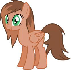 Size: 4186x4108 | Tagged: safe, artist:peahead, derpibooru import, oc, oc:kathrine, unofficial characters only, pegasus, pony, absurd resolution, green eyes, scrunchy face, show accurate, simple background, solo, transparent background, vector