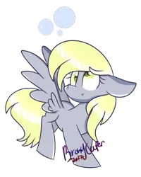 Size: 1546x1929 | Tagged: safe, artist:lynchristina, derpibooru import, derpy hooves, pegasus, pony, heart eyes, simple background, smiling, solo, transparent background, wingding eyes