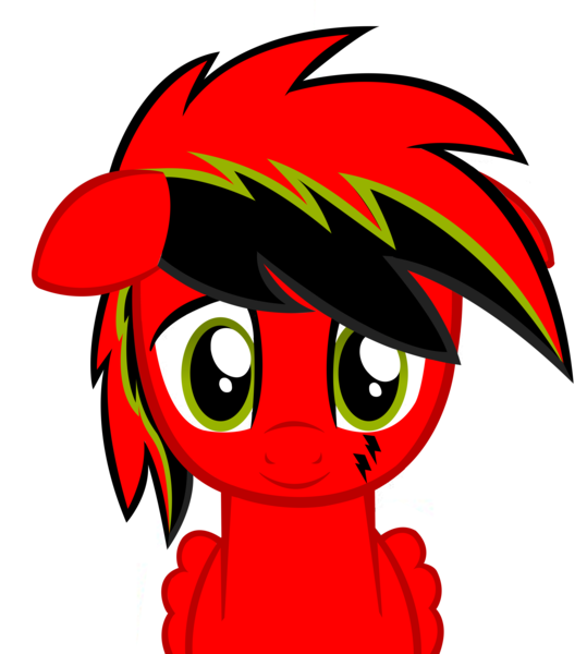 Size: 6768x7528 | Tagged: safe, artist:redthunder016, derpibooru import, oc, oc:red thunder, unofficial characters only, pegasus, pony, absurd resolution, solo