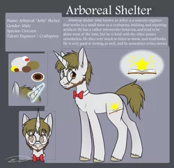 Size: 1627x1567 | Tagged: safe, artist:doekitty, derpibooru import, oc, oc:arboreal shelter, unofficial characters only, reference sheet