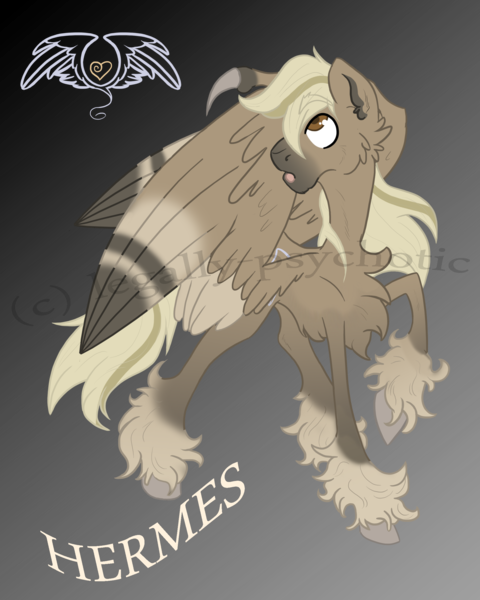 Size: 2000x2500 | Tagged: safe, artist:legally-psychotic, derpibooru import, oc, oc:hermes, unofficial characters only, pegasus, pony, high res, male, solo, stallion, unshorn fetlocks