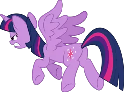 Size: 2999x2237 | Tagged: safe, artist:sollace, derpibooru import, twilight sparkle, twilight sparkle (alicorn), alicorn, pony, the cutie re-mark, .svg available, angry, female, flying, mare, plot, simple background, solo, spread wings, transparent background, vector, wings