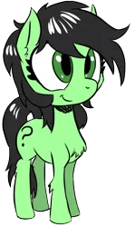 Size: 448x754 | Tagged: safe, artist:lockhe4rt, derpibooru import, oc, oc:anonfilly, unofficial characters only, earth pony, pony, chest fluff, female, filly, simple background, solo, transparent background