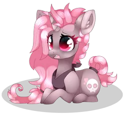 Size: 1237x1145 | Tagged: safe, artist:lnspira, derpibooru import, oc, oc:grim, unofficial characters only, pony, unicorn, simple background, solo, transparent background